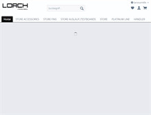 Tablet Screenshot of lorch-boards.de